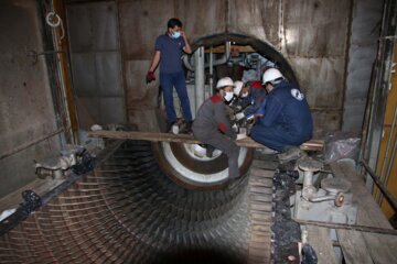 Iran : réparations périodiques de la centrale électrique à cycle combiné de Yazd