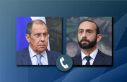 گفت و گوی وزیران خارجه ارمنستان و روسیه درباره وضعیت قره باغ 