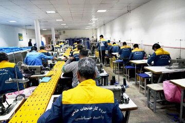 زندانی‌ها بیش از ۵ هزار نوع محصول تولید می‌کنند