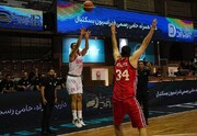 تیم بسکتبال شهرداری گرگان حریف کرمانی را شکست داد