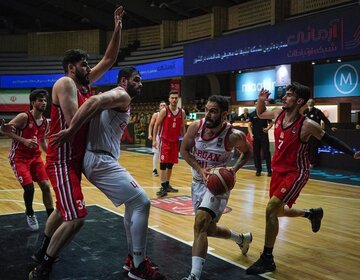 تیم بسکتبال شهرداری گرگان تیم ملی سوریه را شکست داد