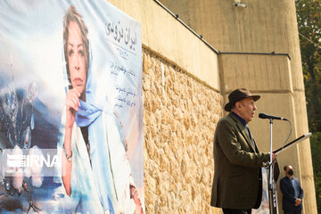 Funeral ceremony of Iranian prominent painter