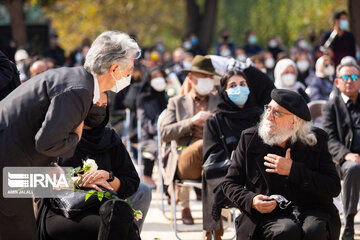 Funeral ceremony of Iranian prominent painter