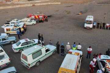 مانور لحظه صفر در بجستان برگزار شد