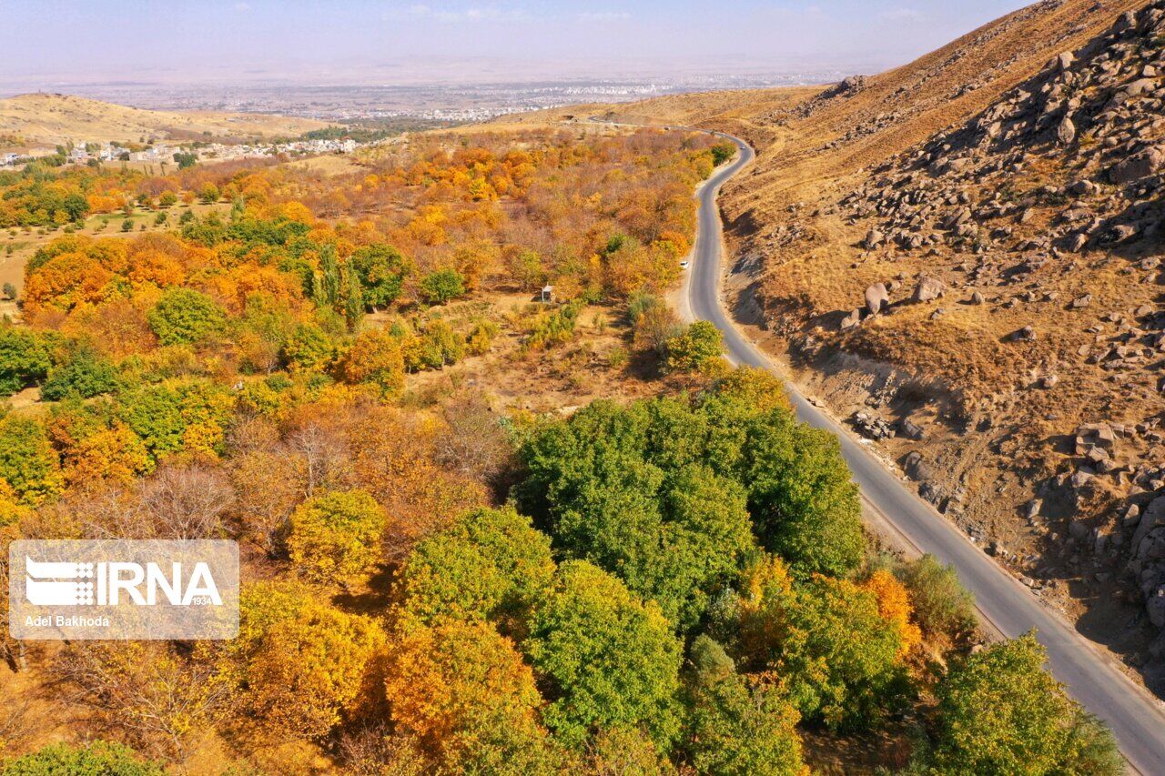 IRNA English Autumn beauties in Alvand Mountains, western Iran