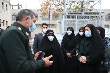 بازدید معاون ریاست جمهوری از کلانتری بانوان مشهد و روستای پیوه‌ژن