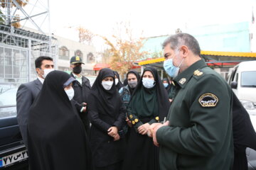 بازدید معاون ریاست جمهوری از کلانتری بانوان مشهد و روستای پیوه‌ژن