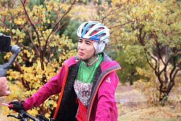 مرحله اول لیگ دوچرخه سواری کوهستان بانوان کشور در قزوین