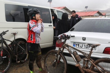 مرحله اول لیگ دوچرخه سواری کوهستان بانوان کشور در قزوین