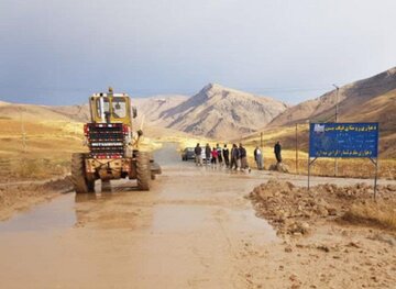 بهسازی مسیرهای روستایی آذربایجان غربی پس از سیل