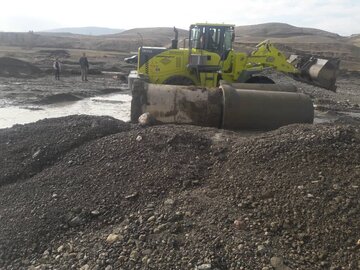 بهسازی مسیرهای روستایی آذربایجان غربی پس از سیل