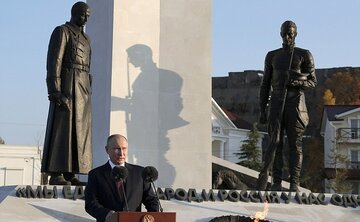 پوتین: کریمه برای همیشه با روسیه خواهد ماند  