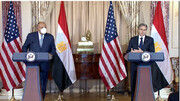 گفت و گوی وزیر خارجه آمریکا با همتای مصری درباره ایران