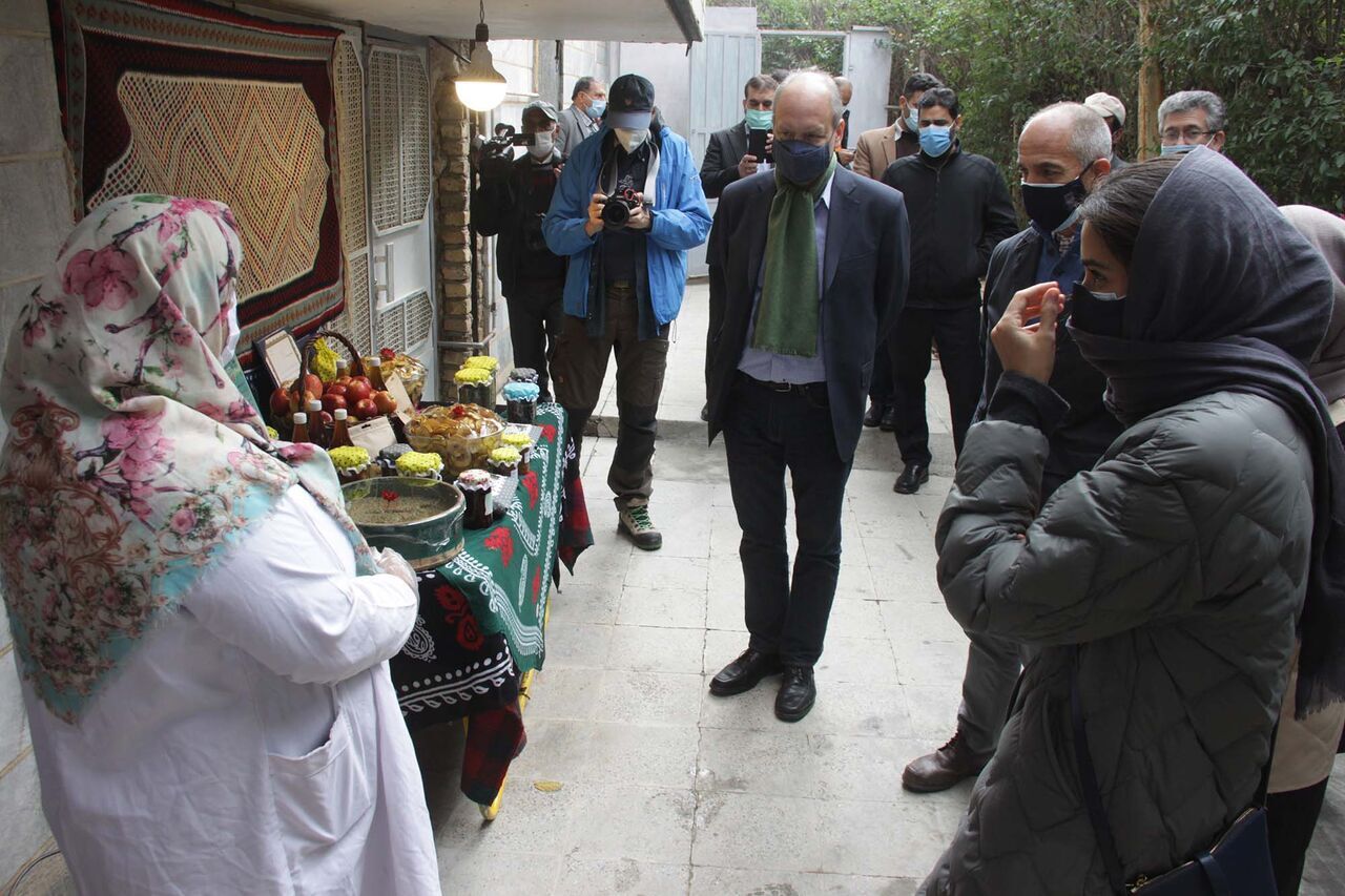 UN, Swedish envoys visit women employment plans in Iran's Borujerd