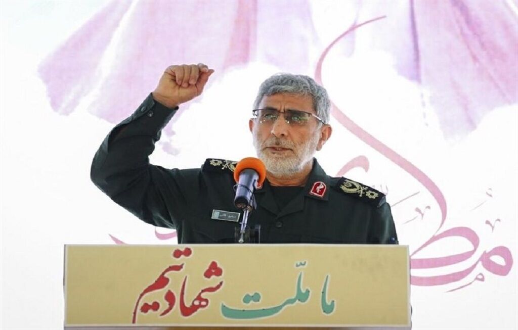 المیادین: سردار قاآنی بر لزوم حفظ وحدت ملی در عراق تاکید کرد