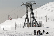 La pista de esquí de Tochal, en el norte de Teherán
