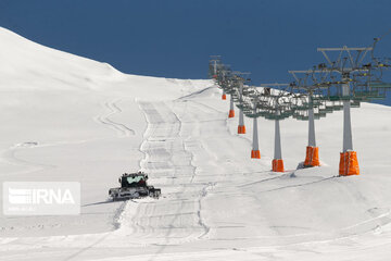 La pista de esquí de Tochal, en el norte de Teherán