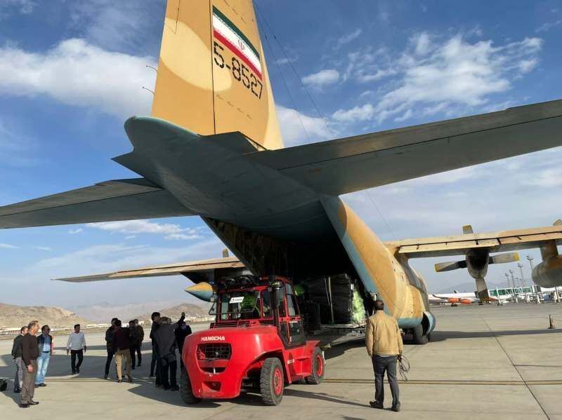 Llega a Afganistán el undécimo envío iraní de ayuda humanitaria