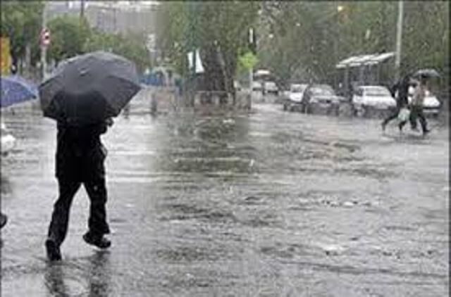 بارش های رگباری در قزوین تا دوشنبه هفته آینده ادامه دارد