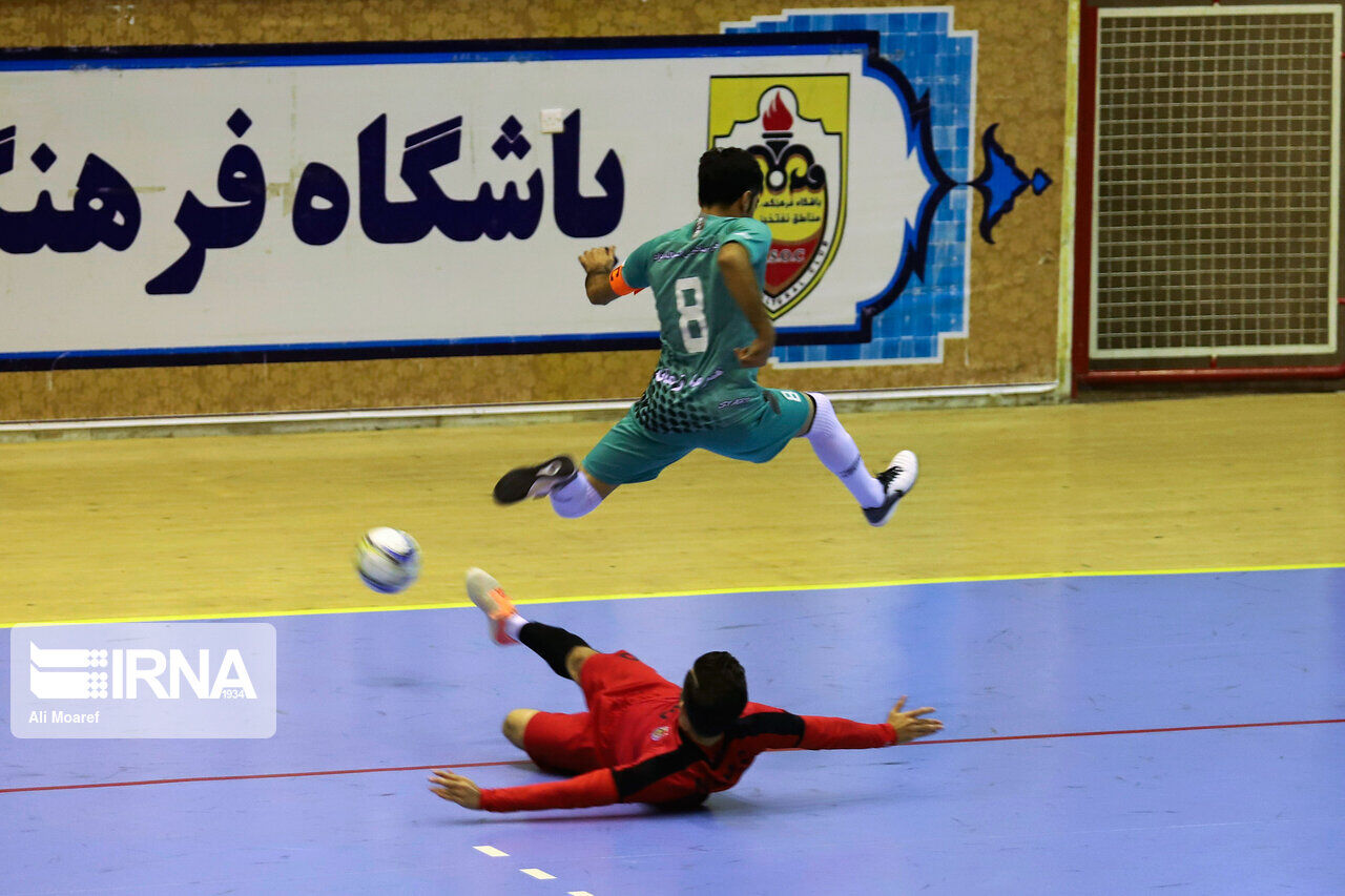 تیم فوتسال ملی حفاری برابر حریف خود به برتری رسید