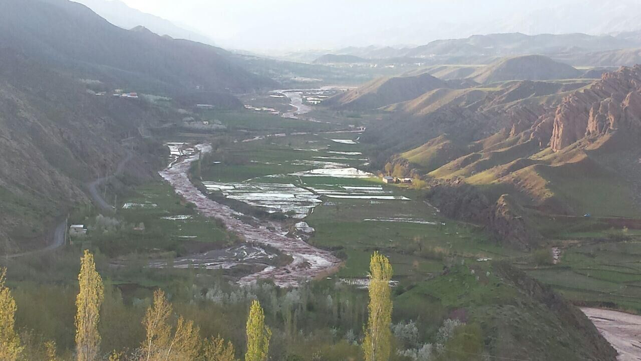 میزان بارندگی تجمیعی در حوضه‌های آبریز قزوین ۲۲.۴ میلی متر است