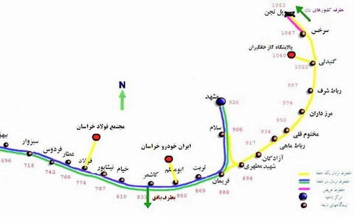 «برف و گل»، چالش نوظهور راه‌آهن خراسان