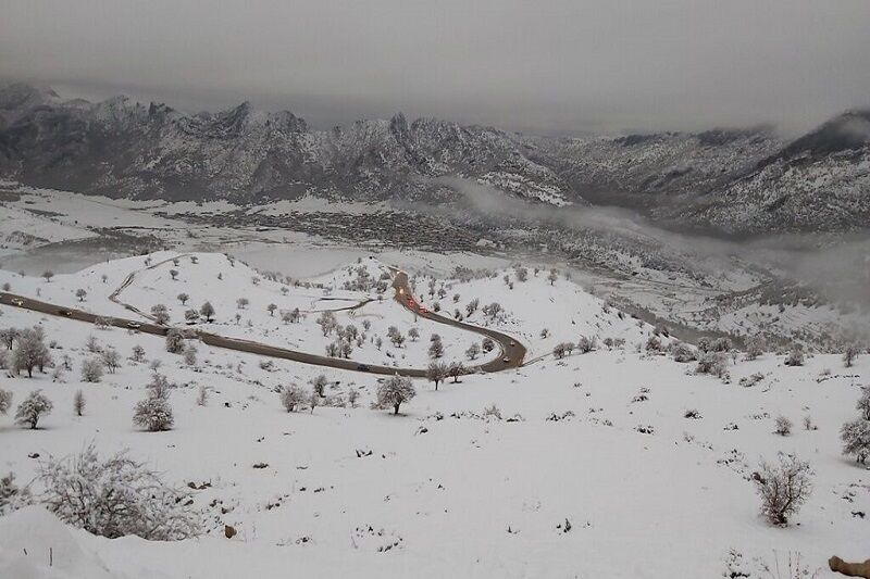 کردستان و خودنمایی زمستان در پاییز 