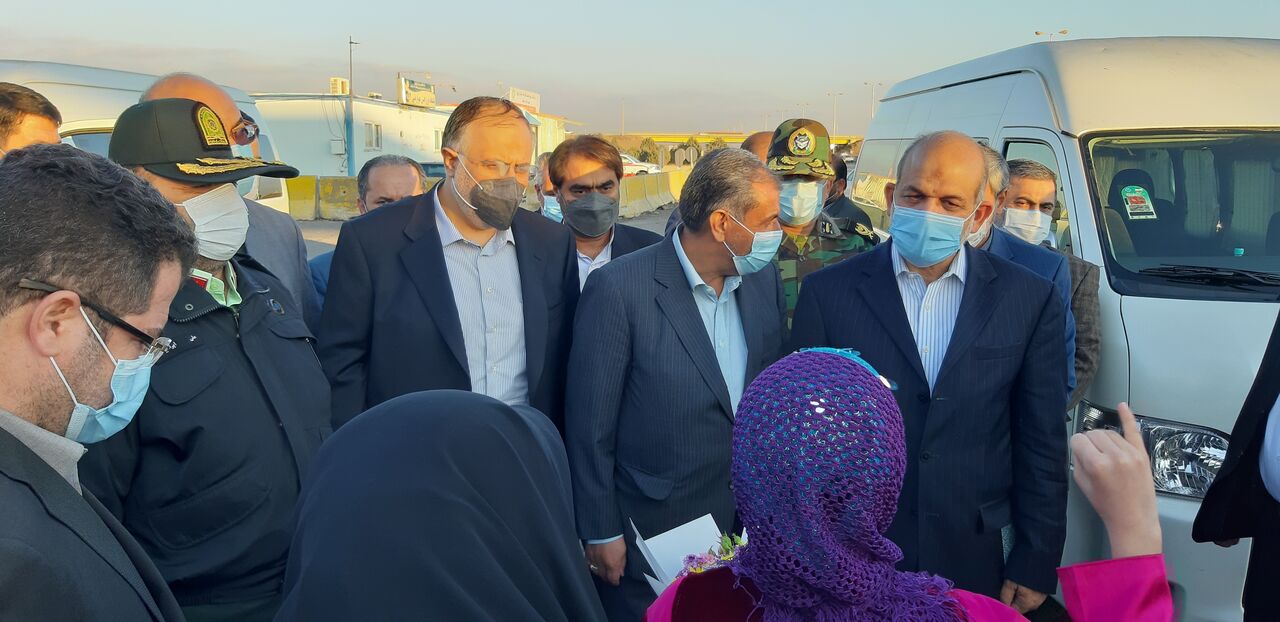 وزیر کشور وارد قزوین شد