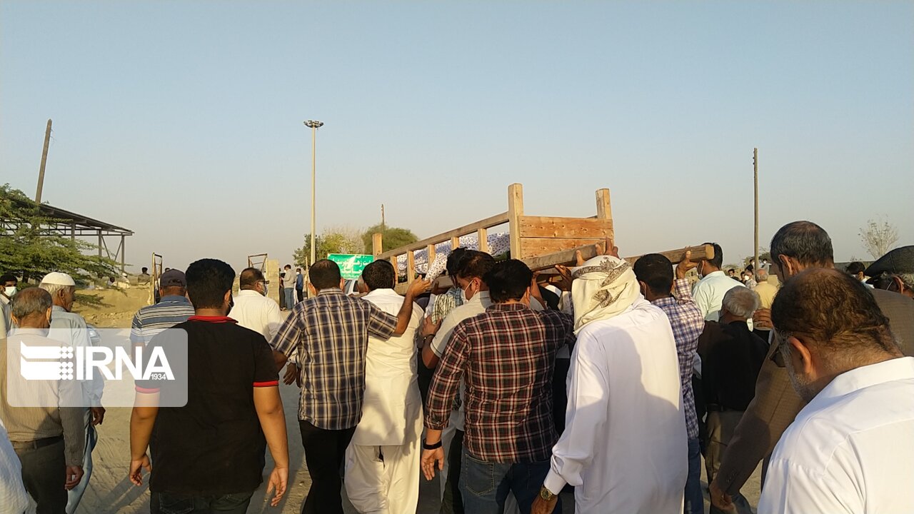 خبرنگار ایرنا در جاسک در خاک آرمید