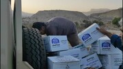 ارسال بسته‌های معیشتی به مناطق زلزله زده هرمزگان