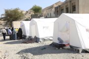 ۵ هزار تخته چادر در مناطق زلزله زده هرمزگان توزیع شد
