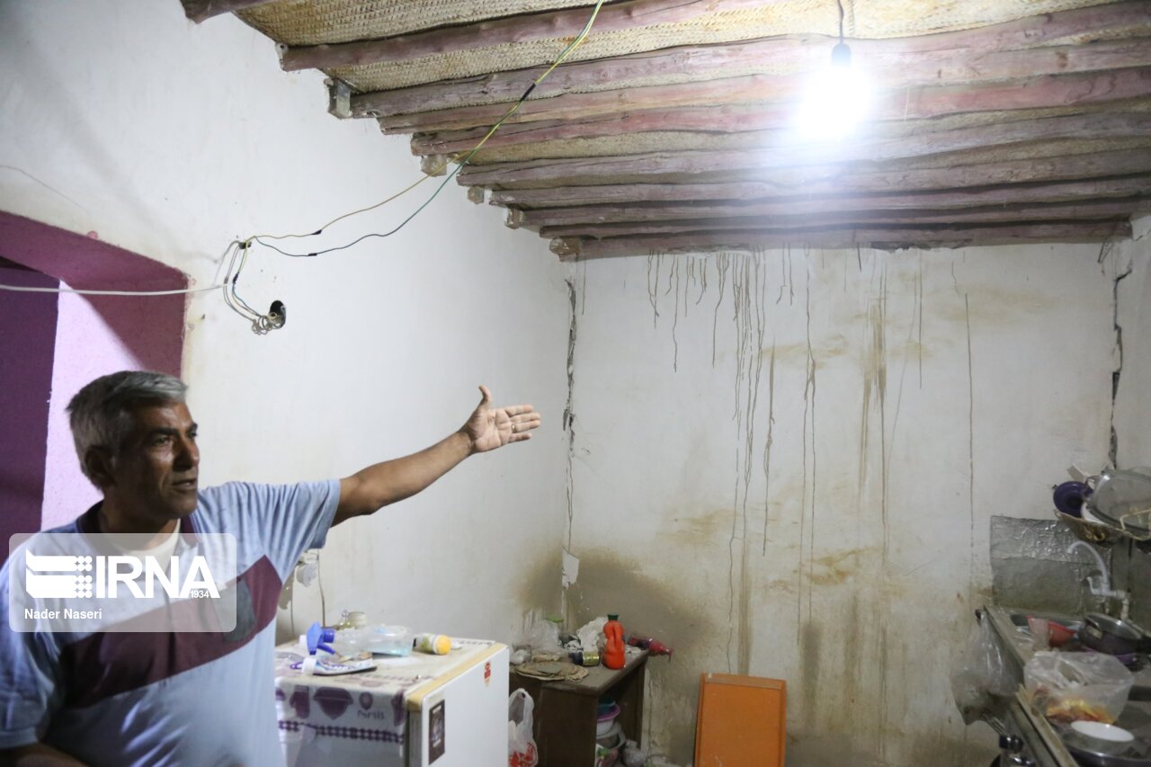زلزله «بیشه‌ بنه» مازندران به خانه‌های منطقه خسارت زد