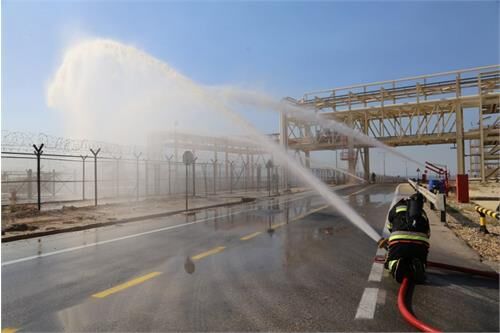 تمرین سراسری مدیریت شرایط اضطراری در منطقه ویژه پتروشیمی برگزار شد