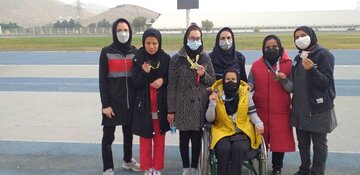 تیم پارادومیدانی بانوان استان سمنان در رقابت کشوری پنج مدال کسب کرد