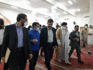 چابهار- دیدار سعید محمد با امامان جمعه تشیع و تسنن