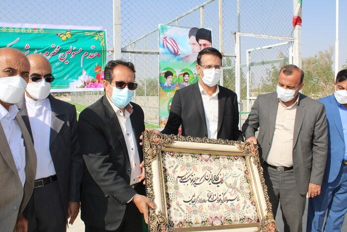 ۲ طرح ورزشی در لارستان فارس افتتاح شد