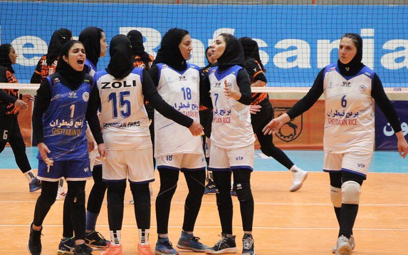 والیبال برتر بانوان/ ستارگان فارس مقابل جوانان زردشتی یزد پیروز شد والیبال برتر بانوان/ ستارگان فارس مقابل جوانان زردشتی یزد پیروز شد