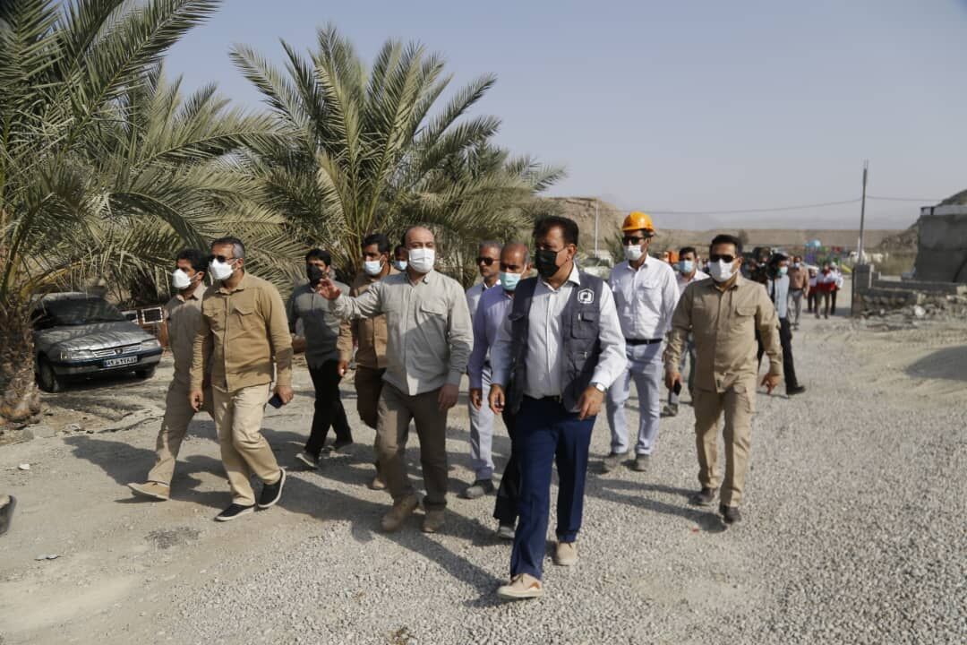 عملیات اجرایی ساخت واحدهای مسکونی در روستای گیشان غربی آغاز شد