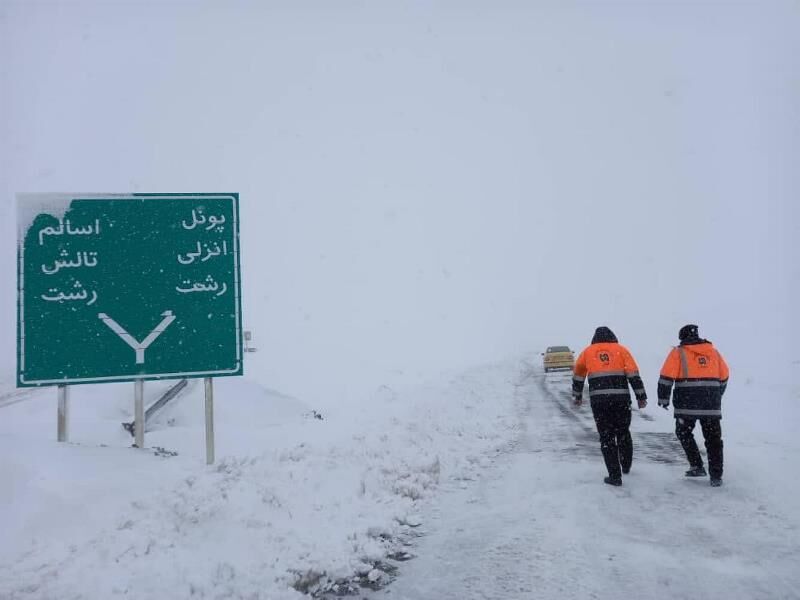 محور پونل به خلخال مسدود شد