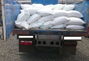 ۲۵ تن شکر قاچاق در مهاباد کشف شد