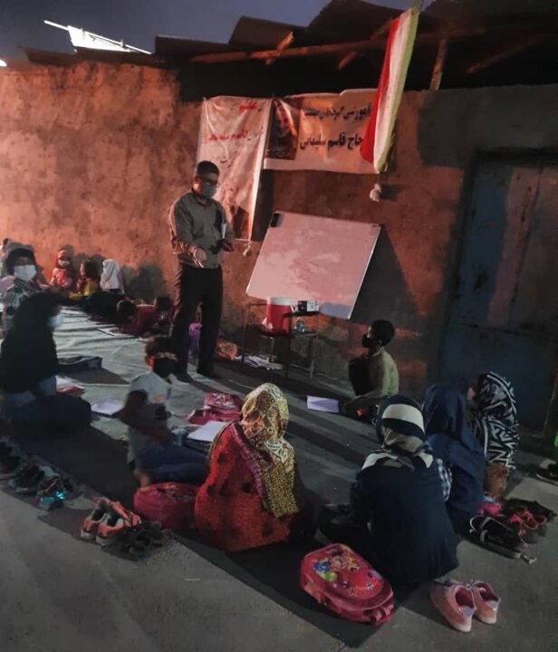 خستگی بر تن معلم دلسوز دزفولی ماند