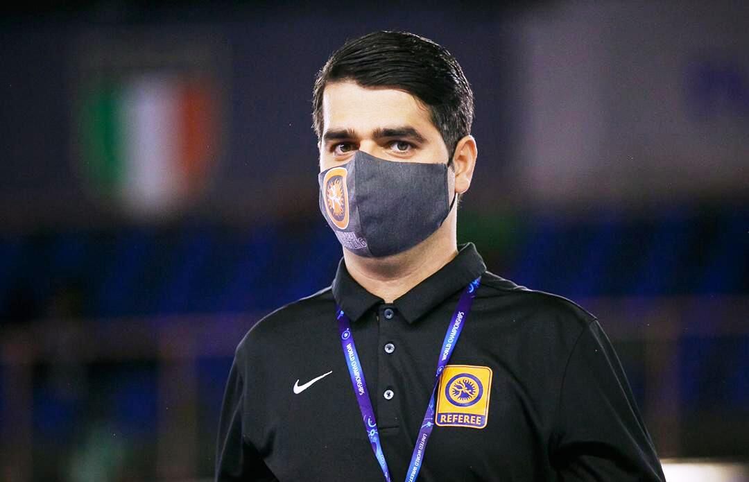 داور مراغهای در رقابتهای کشتی نظامیان جهان قضاوت میکند داور مراغهای در رقابتهای کشتی نظامیان جهان قضاوت میکند