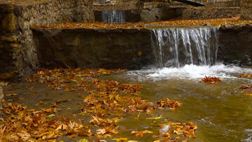 L’automne pluvieux de la cascade de Yassudj