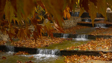 L’automne pluvieux de la cascade de Yassudj