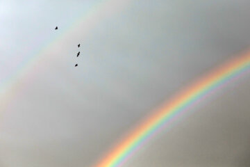 El arco iris otoñal de Arak