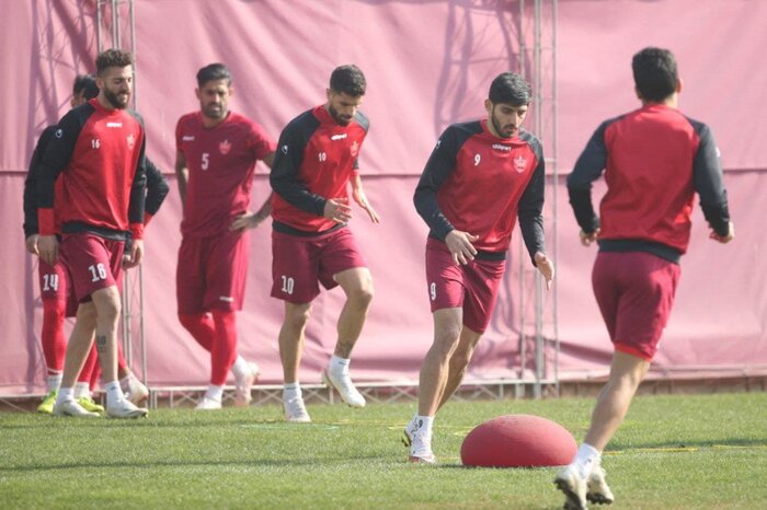 جدیت گلمحمدی در تمرین امروز پرسپولیس