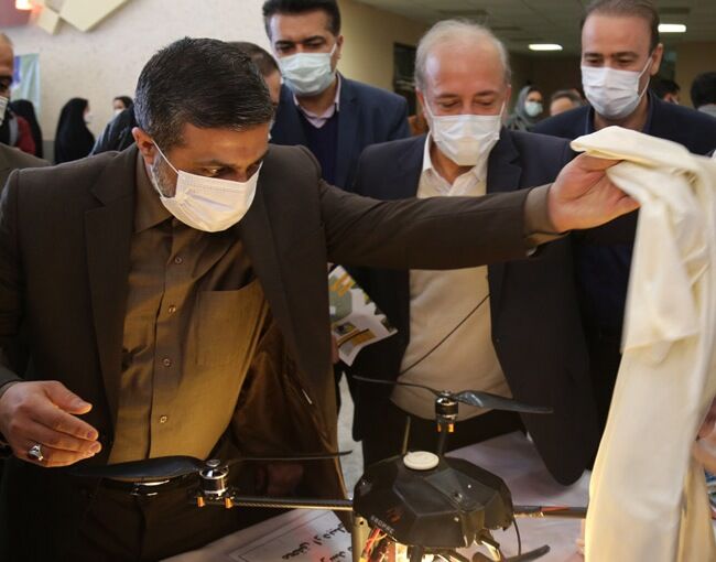 کوادکوپتر شناساگر افراد گمشده در اردبیل ساخته شد