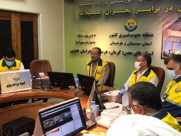 رزمایش مقابله با سیلاب در منطقه پیرسهراب چابهار برگزار شد