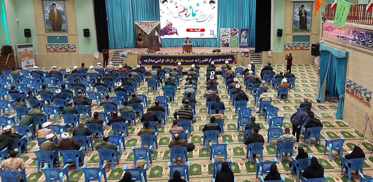 نخستین همایش نماز در  سپاه گلستان برگزار شد