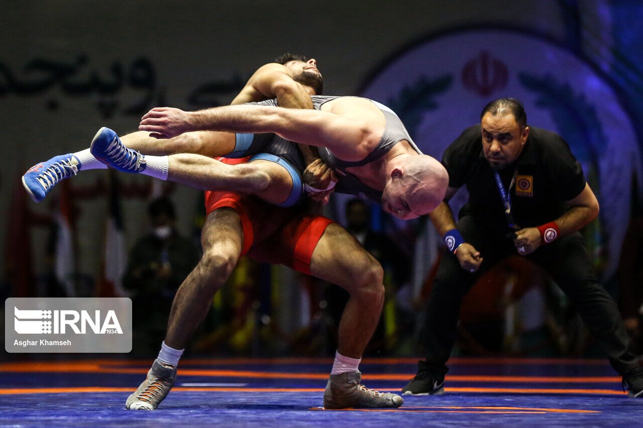 Los luchadores iraníes consiguen 5 medallas en los CISM 2021